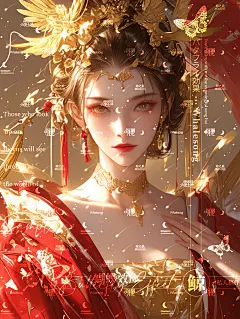 古风女-编号 (205)淘宝鲸歌封面设计