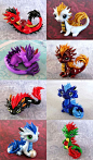 Baby Orientals 2 by *DragonsAndBeasties on deviantART .... LOVE the top left one!!!