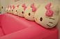 粉粉的hello kitty