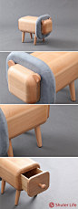 Shuter Life | Wooden Lion Storage Chair #toys #chair #storage #furniture #woodworking #shuterlife
