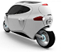 全封闭式自平衡电动机车 - 交通相关 - 设计博闻 - BillWang 工业设计