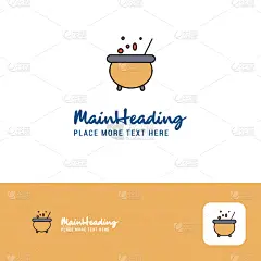 品牌名称,创造力,锅,彩色图片,平坦的,茶,饮料,热,菜单,设计