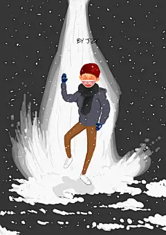  #背景图#下雪了 你会兴奋的手舞足蹈的样子 还是安静的欣赏