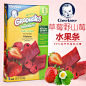 美国Gerber嘉宝 纯天然水果条 野山莓草莓片富含维C 婴儿进口零食
