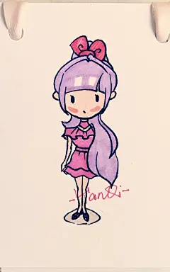 Fashion diary 手账简笔画 
#手绘##简笔画##时尚插画# 
工具:马克笔 樱花针管笔 
By: 岩启Mango 
曾用名：Yanqi