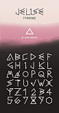 Jelise Typeface by Sham Nasaar.