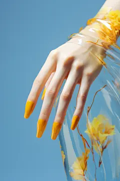 森系小清新高级美甲