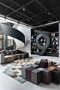 No. 9 Rhapsody by 9Studio Design Group : The nature of design is to make something out of nothing. The studio space of a designer is the source of thoughts and concepts and a site of imagination. Therefore 9Studio Design Group designed their own studio li