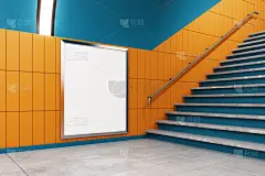 空的,现代,巴黎地铁,留白,水平画幅,无人,绘画插图,天花板,走廊