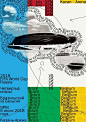 This may contain: a poster with an image of a flying object in the center and words surrounding it