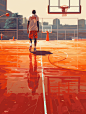 midjourney_brewerbenjamin_A_modern_basketball_court_basketball_NBA_acrylic_17c352ca-e6c6-4d2b-a2f0-48864d104a3b_1