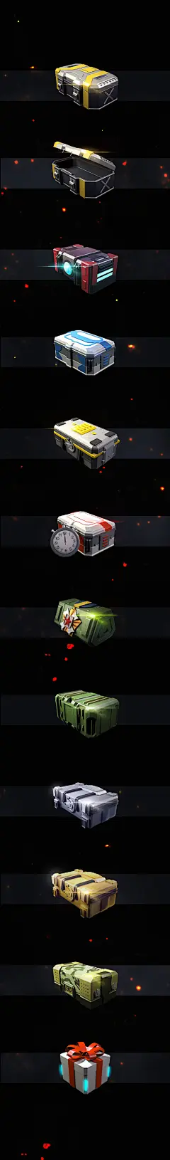 #宝箱#&lt;br/&gt;- 来自花瓣 &lt;a class=&quot;text-meta meta-mention&quot; href=&quot;/emgosd/&quot;&gt;@emgosd&lt;/a&gt; 的 B 各式各样 の 宝箱 画板