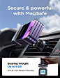 Amazon.com: LISEN Compatible for MagSafe Car Mount for iPhone Strong Magnetic Phone Holder for Car Vent Dashboard Mount Hands-Free iPhone Car Mount Holder Fits MagSafe iPhone 14 Pro Plus 12/13 All Phones Tablets : Cell Phones & Accessories