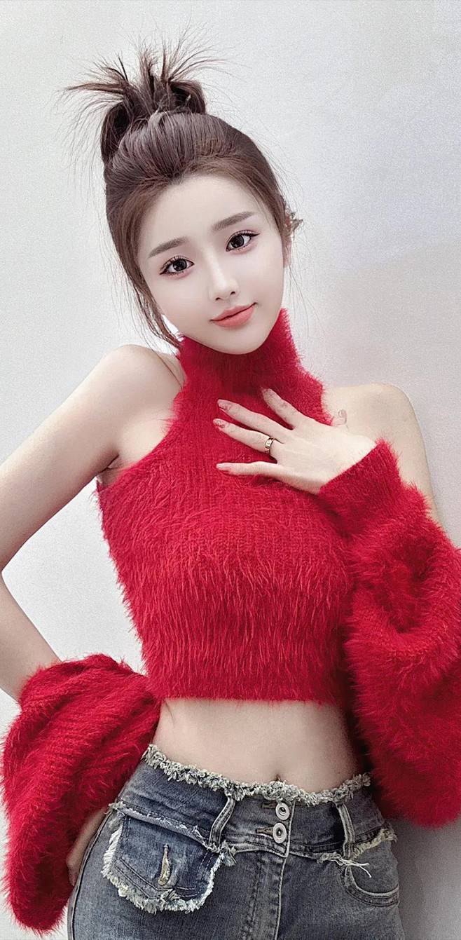 靓丽青春美女 小蛮腰 (1)