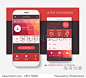 Mobile application interface design 