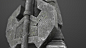Dwarf Statue, Martin Bonev : With this project i wanted to get out of my confort zone and explore new techniques for sculpting in zbrush. I also wanted to try to make a stone material in substance painter from scratch.