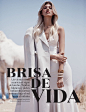 超模Devon Windsor 演绎《Vogue》时尚杂志大片