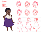 Character Design - "O Mundo de Têca"