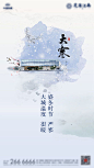 【源文件下载】 房地产 大寒 二十四节气 雪 冬季 梅花 