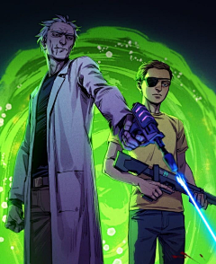 qwerttyuiop采集到Rick and Morty