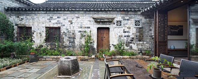 酒店庭院院落