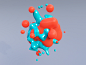 3D 3d art abstract blender c4d CGI digitalart ILLUSTRATION  Illustrator Render