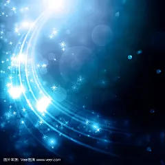 发光的背景与光点和星星
glowing background with light spots and stars