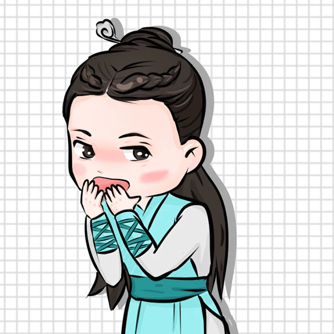 锦衣之下 q版头像 袁今夏