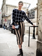 2015春夏巴黎时装周街拍：新式复古带你玩转40年代,巴黎时装【图片，资讯，明星，电影】