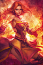 Lina - DotA2 by `Artgerm on deviantART