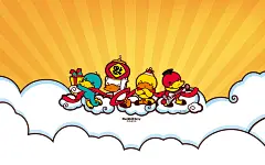 鸭嘴兽男孩2016新年壁纸-ZOL桌面壁纸