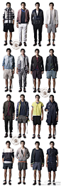 sacai men 2012春夏型录 LOOKBOOK 