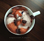 马来西亚插画家 Yee Chong 画的可爱狐狸（IG：art_of_silverfox） ​​​​