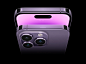  iPhone 14 Pro  Max 的斜侧视图和暗紫色 iPhone iPhone 14 Pro17