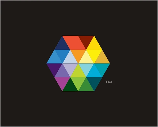 魔方logo设计-花瓣网