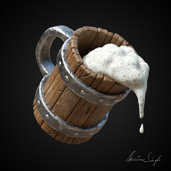 Beer Mug : modeled i...