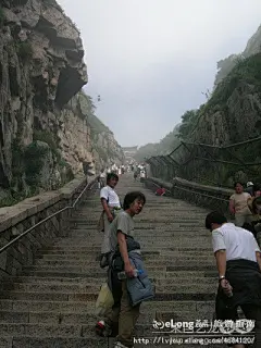 (泰山)下山(1)南天门、升仙坊、十八盘、对松山 多图, 宏日当头小八旅游攻略