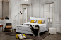Stella Headboard - Treca International : Stella headboard - designer Annette Lang for Treca Interiors Paris