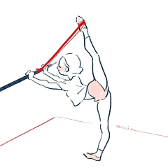 nikitabby采集到舞蹈插画、素材