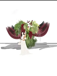 部分学员手绘作品_1_logo全家福婚礼_来自小红书网页版