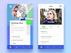 雪咖芙采集到app-简洁风