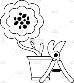 植物群,黑白图片,园艺,园艺器具,可爱的,华丽的,浪漫,自然美,春天,花