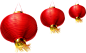 春节元素 灯笼PNG：