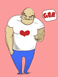 sj甜筒达人  的插画 《Gee》