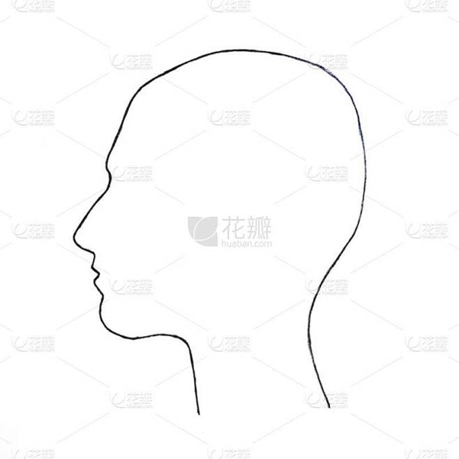 人头轮廓