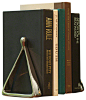 Stirrup Bookends transitional-bookends