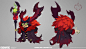 GIGANTIC - Griselma, Devon Cady-Lee : Character design and cosmetic designs for the summoner witch, Griselma.