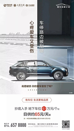 大眼喵喵采集到地产车位