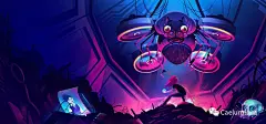 【插画欣赏】科幻冒险的旅程中，总会有“怪兽”来阻碍你 : - Caelum插画 -      第1543期