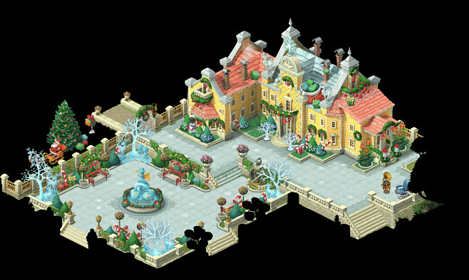 梦幻花园全景图拿去不谢看图梦幻花园吧百度贴吧